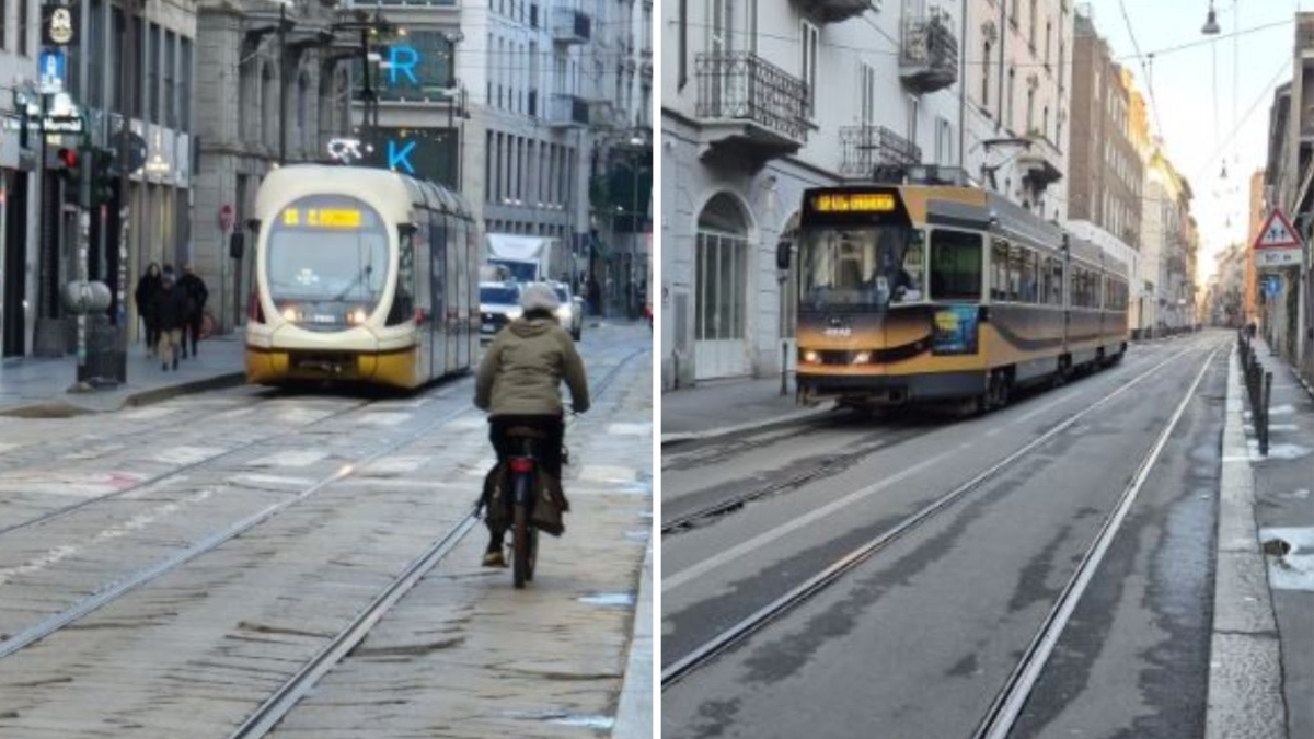 Milano, partiti i lavori in via Bramante. Dal 9 marzo cantieri anche in via Torino e Cesare Correnti: strade chiuse e tram deviati
