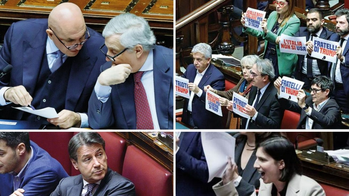 Crisi in Iran e Medio Oriente, le scintille in Aula tra cartelli e veleni. Schlein: no all’uso dei siti militari