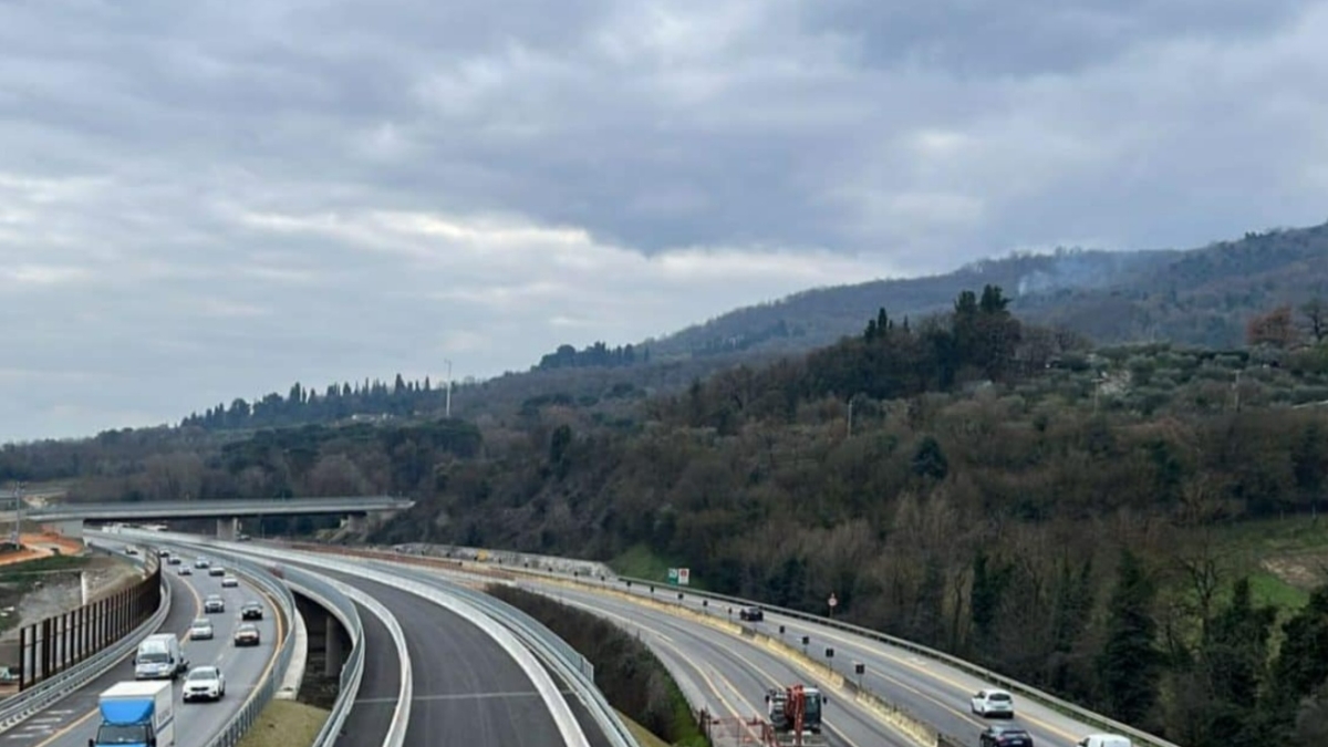 Viabilità A1, lavori terza corsia: modifiche sul tratto tra Firenze sud e Incisa