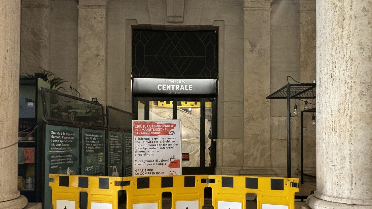 Milano, il Mercato Centrale chiuso per pulizie straordinarie: lunedì riapertura e ispezione sanitaria