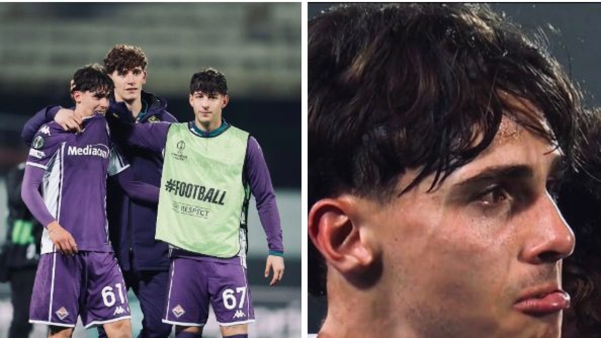 Riccardo e la Fiorentina, a 19 anni l'esordio in Conference, tra gioia e commozione: «Realizzo il mio sogno»