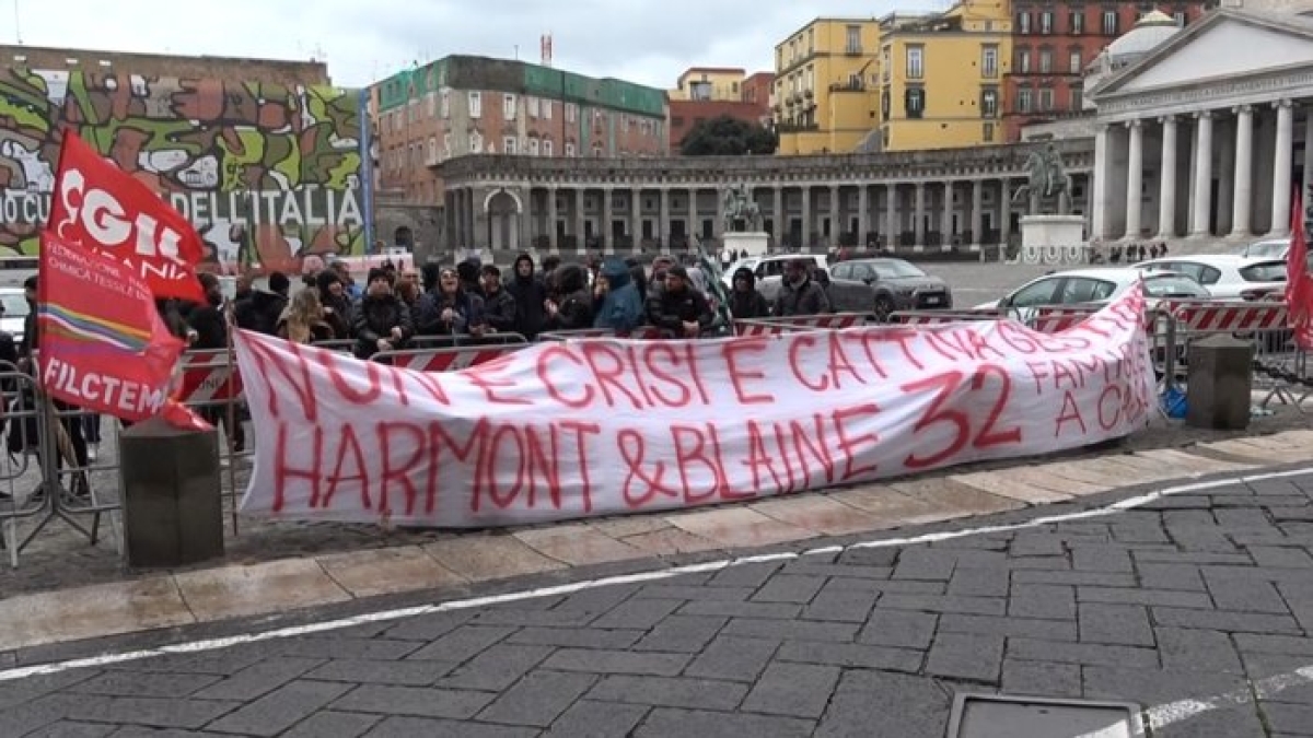 Harmont & Blaine Caivano ritira i licenziamenti ma la crisi resta