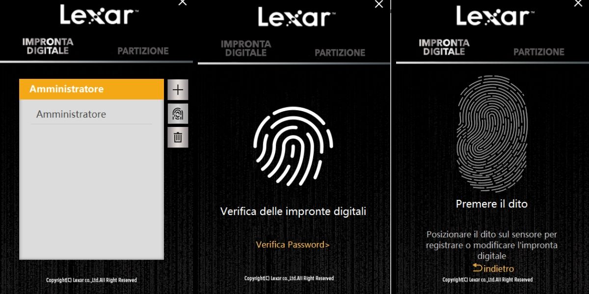 
                                    
                                Lexar JumpDrive Fingerprint, la sicurezza passa dalle impronte digitali