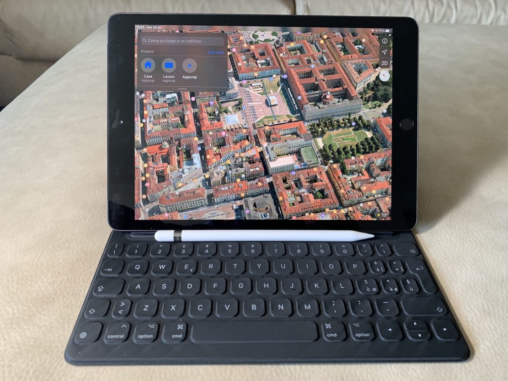 iPad 2020 con Pencil e Smart Keyboard
