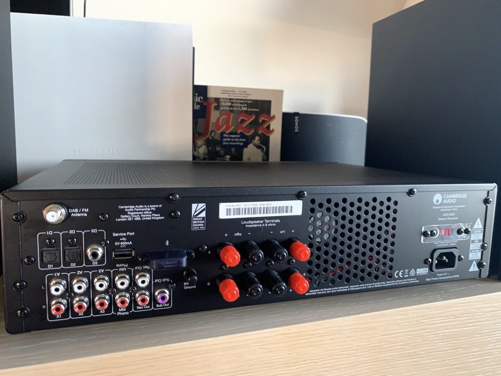 Cambridge Audio AXR100D, retro