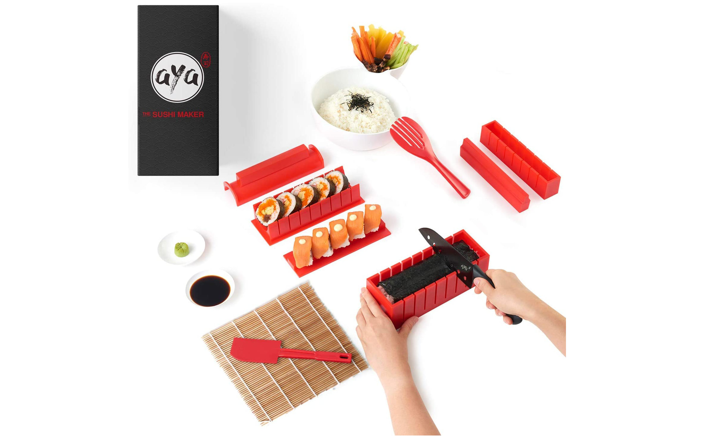 
                                    
                                Elettrodomestici e accessori da cucina in offerta per il Prime Day 2021: dal frullatore a immersione al kit per il sushi