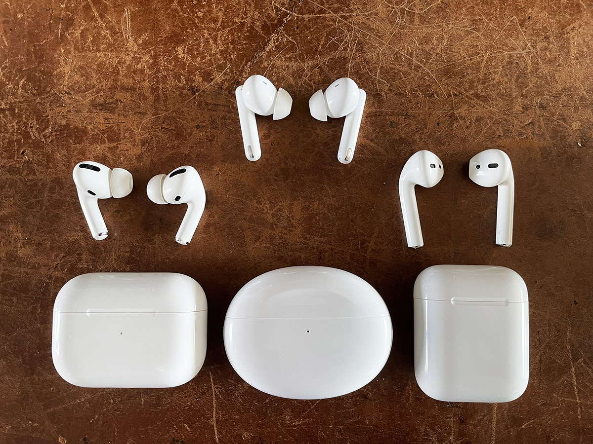 Apple AirPods Pro, Oppo Enco Free2, Apple AirPods