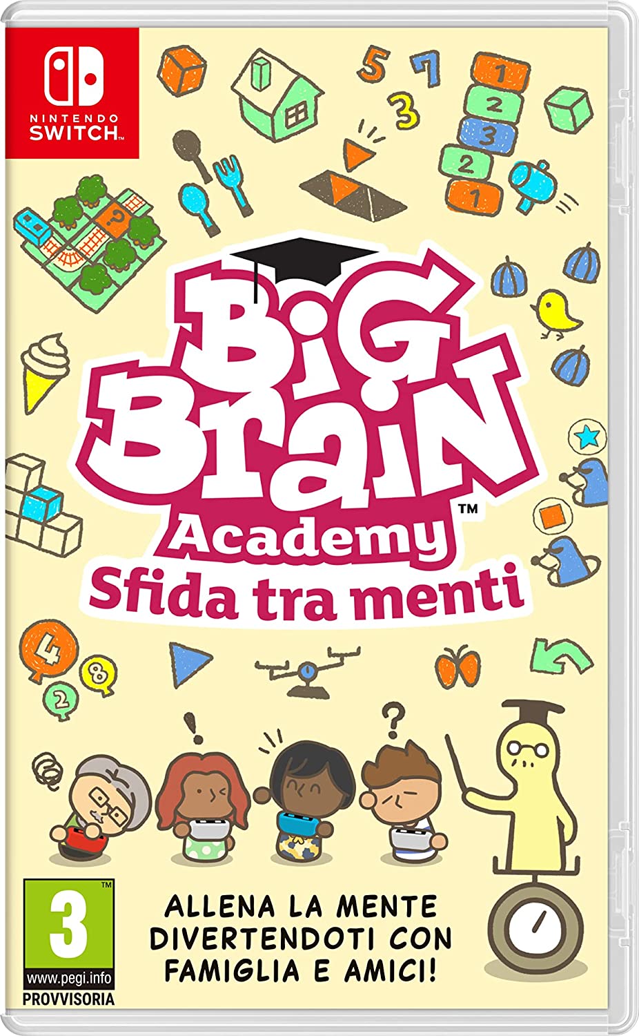 
                                    
                                Big Brain Academy: Sfida tra Menti, la recensione: il videogioco per tutta la famiglia su Nintendo Switch