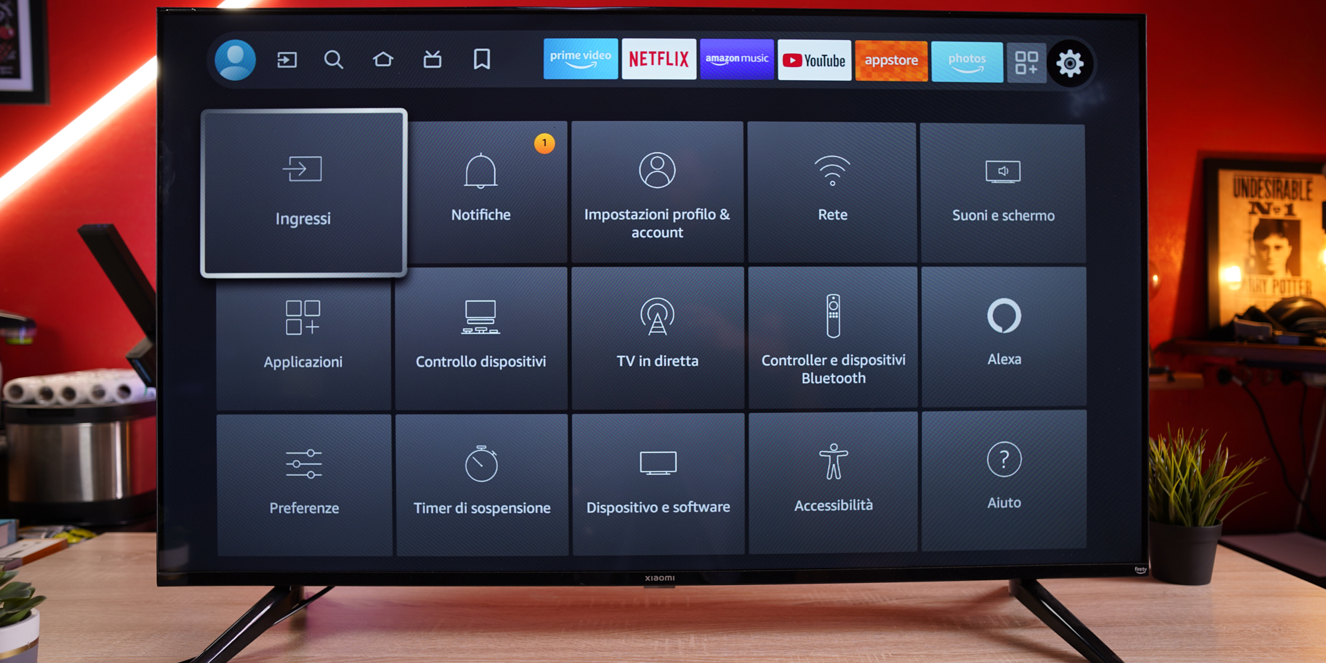 
                                    
                                La prima TV Xiaomi con FireTV integrata