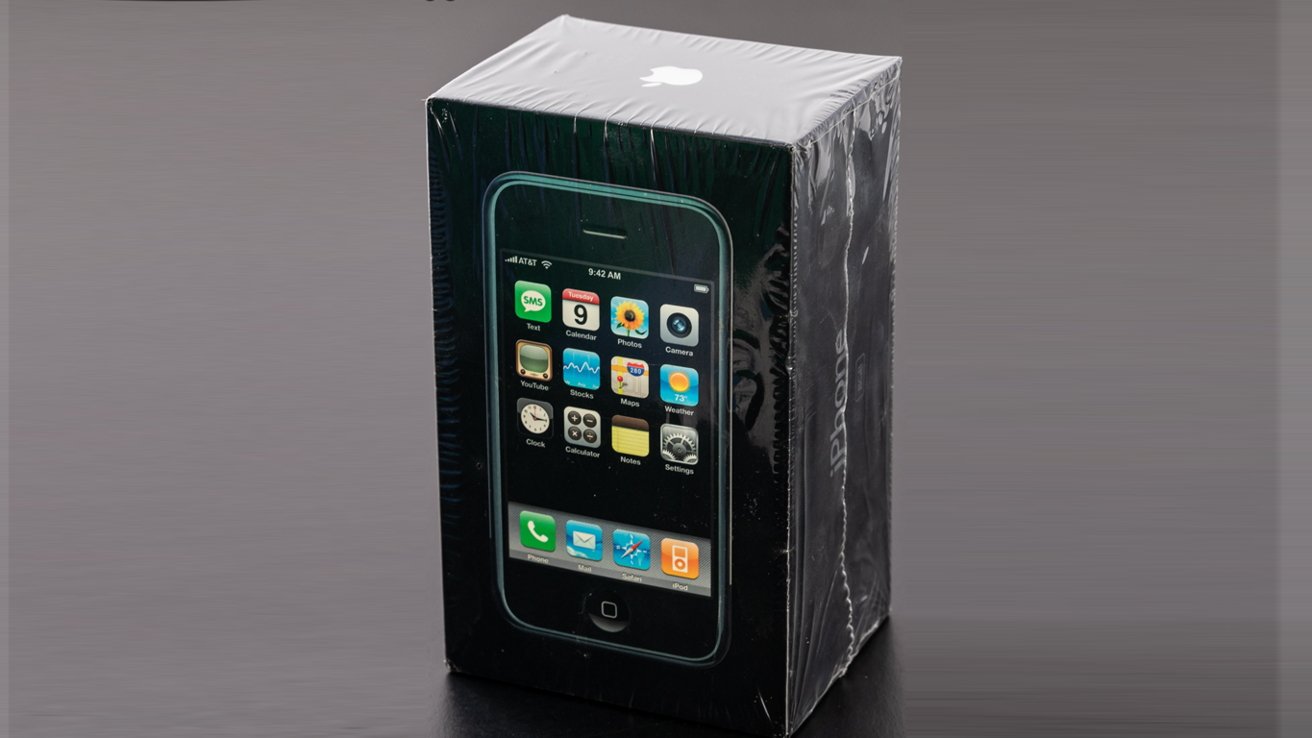 Un esemplare del primo iPhone del 2007 venduto a una somma da capogiro: è nuovo con la confezione sigillata