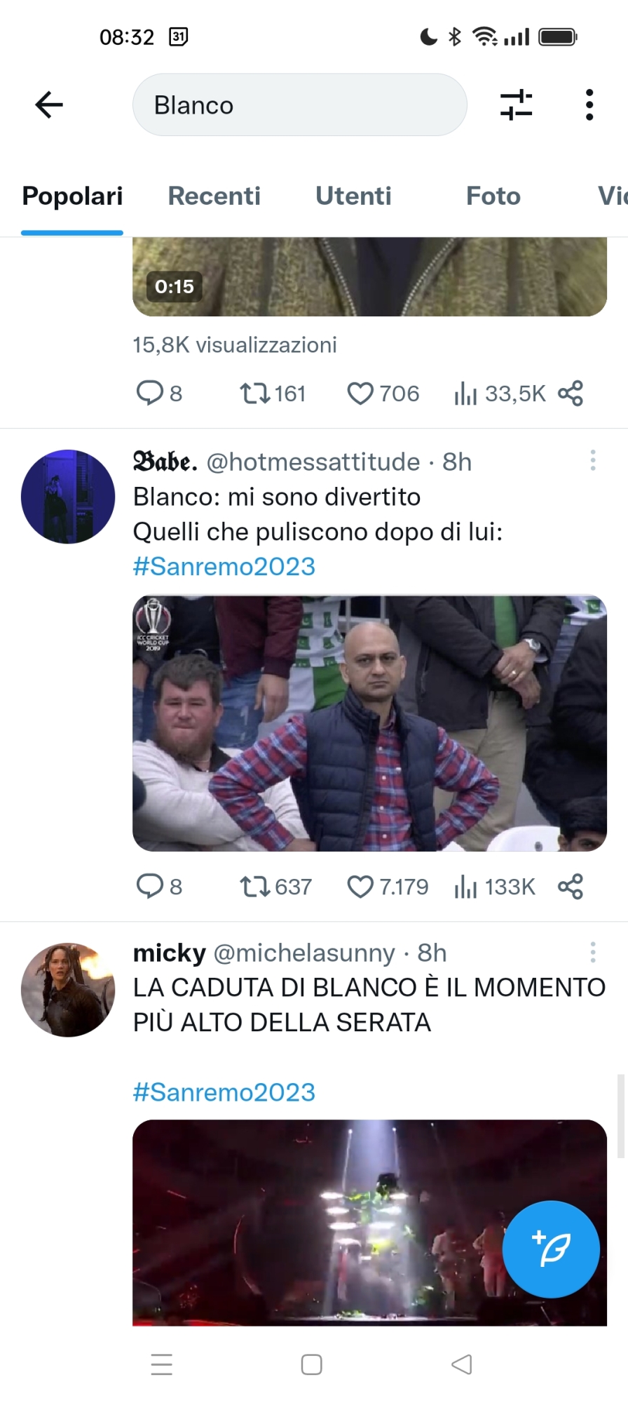 Meme Sanremo 2023, da Blanco a Chiara Ferragni, i più divertenti della ...
