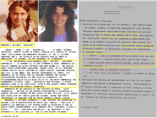 Emanuela Orlandi e Mirella Gregori, ecco perché le due scomparse sono collegate tra loro: i punti in comune