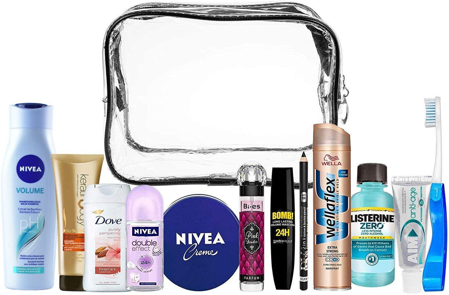 Cosmetici mini-taglia da viaggio: prodotti e accessori indispensabili per  il beauty case on the road