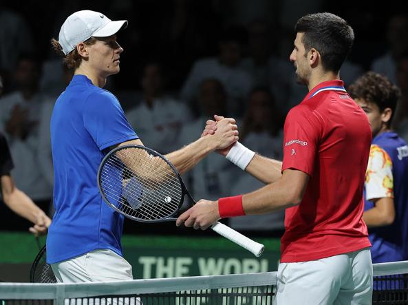 Con Djokovic in Coppa Davis (Afp)