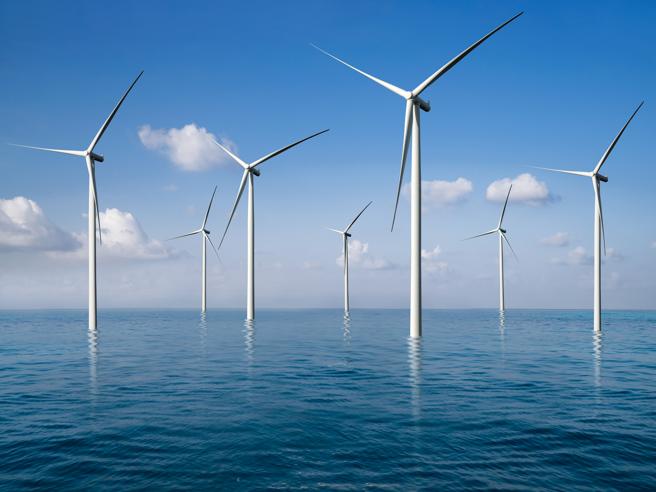 Un parco eolico offshore