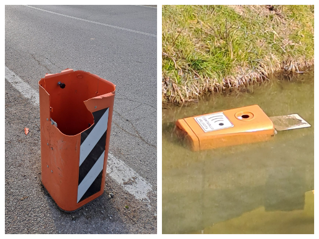 Padova, nel mirino dei vandali finiscono anche i «velobox»: