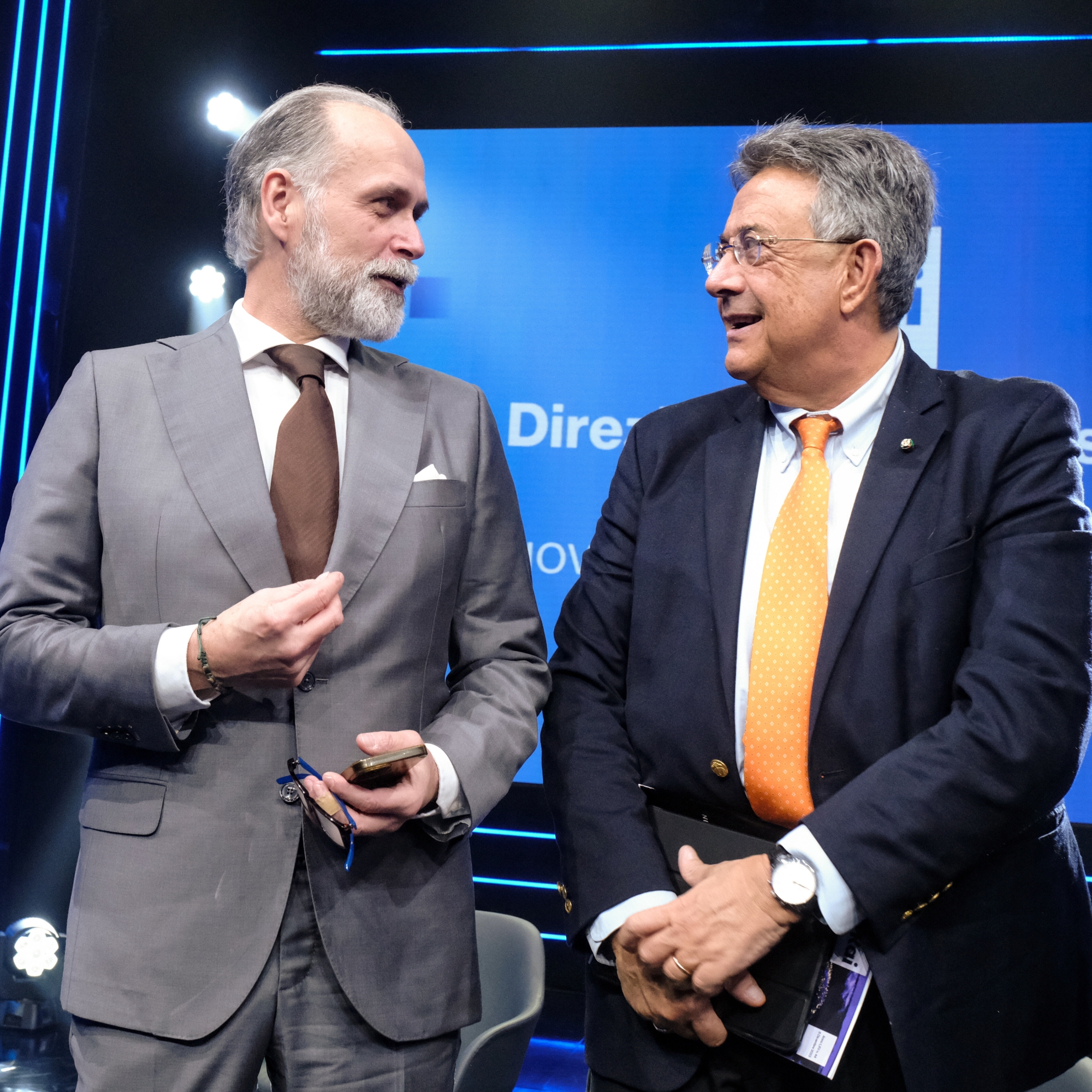 Il duo Rossi-Sergio Dalla staffetta alla sfida (con dietro i partiti)