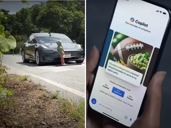 Al Super Bowl due visioni opposte sull'intelligenza artificiale: lo spot di Microsoft e quello anti-Tesla