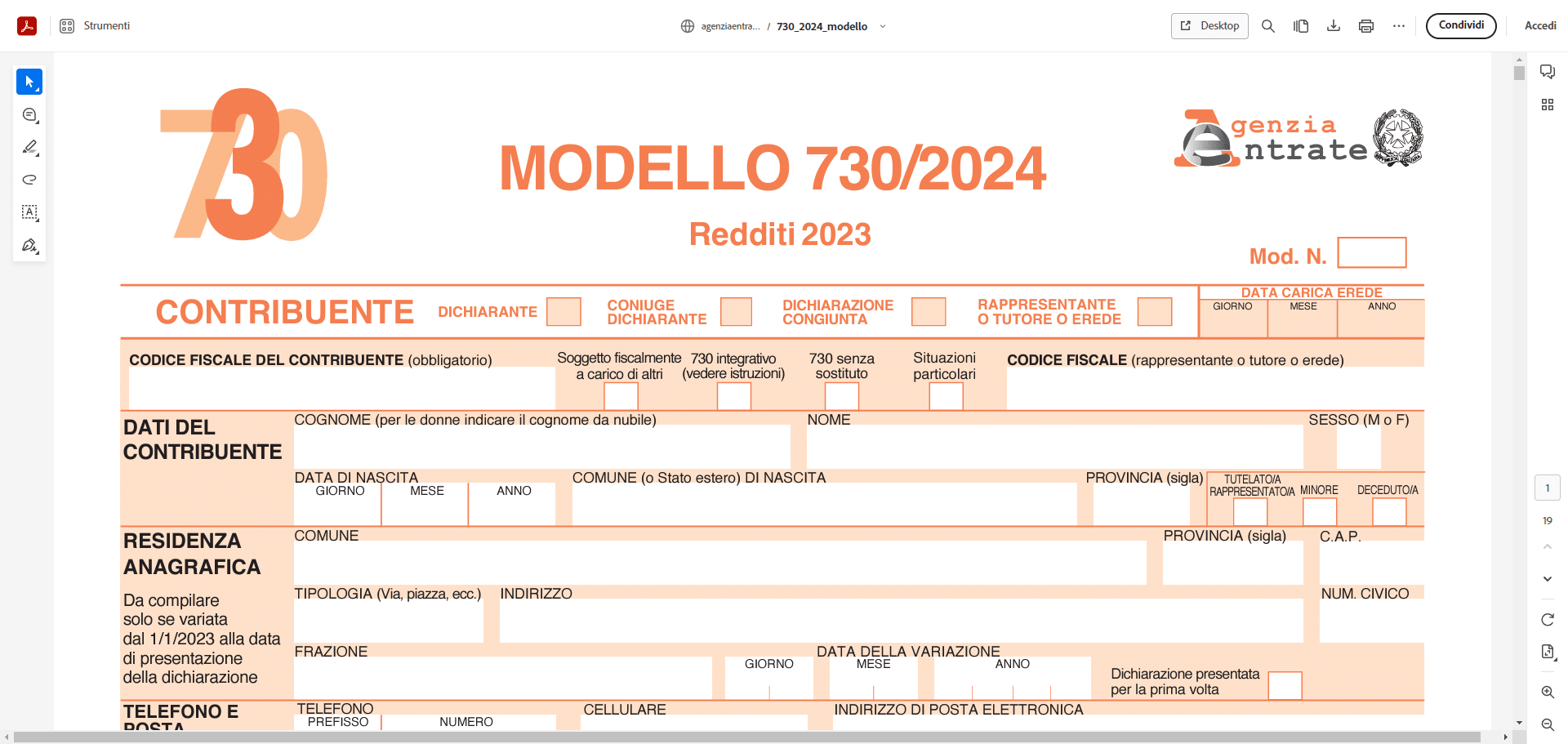 Dichiarazione dei redditi, addio al 730: debutta la «Semplificata» per dipendenti e pensionati 