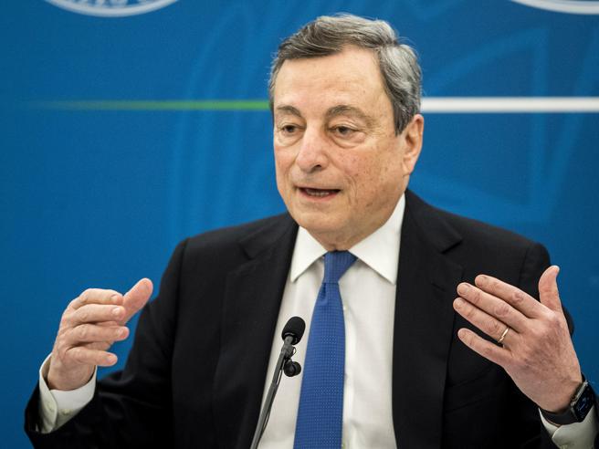 Mario Draghi (foto d’archivio, Ansa)