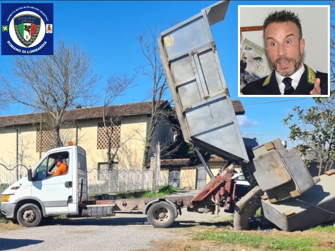 Rifiuti a Romano, Di Nardo capo dei vigili: «Le multe non bastano, ecco perché il video»
