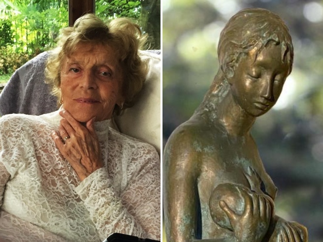 Vera Omodeo, chi è l'artista della «donna che allatta»: malata di nefrite, i medici le dissero che non poteva avere figli. ne partorì sei