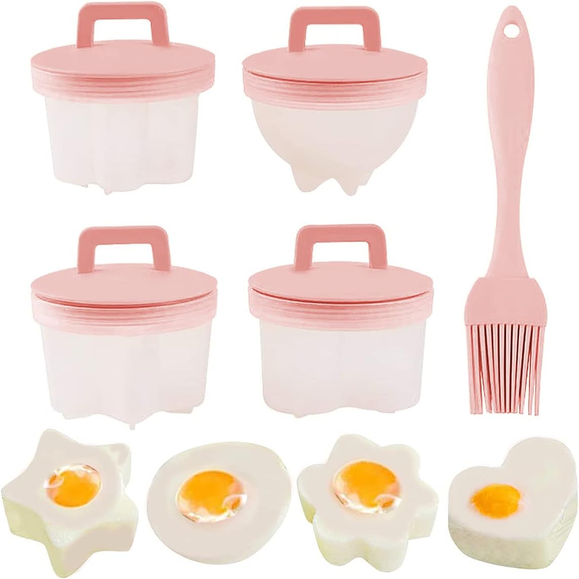 Cuoci-Uova Per Microonde 2 Posti - In Silicone Alimentare, Per Uova Sode O In Camicia