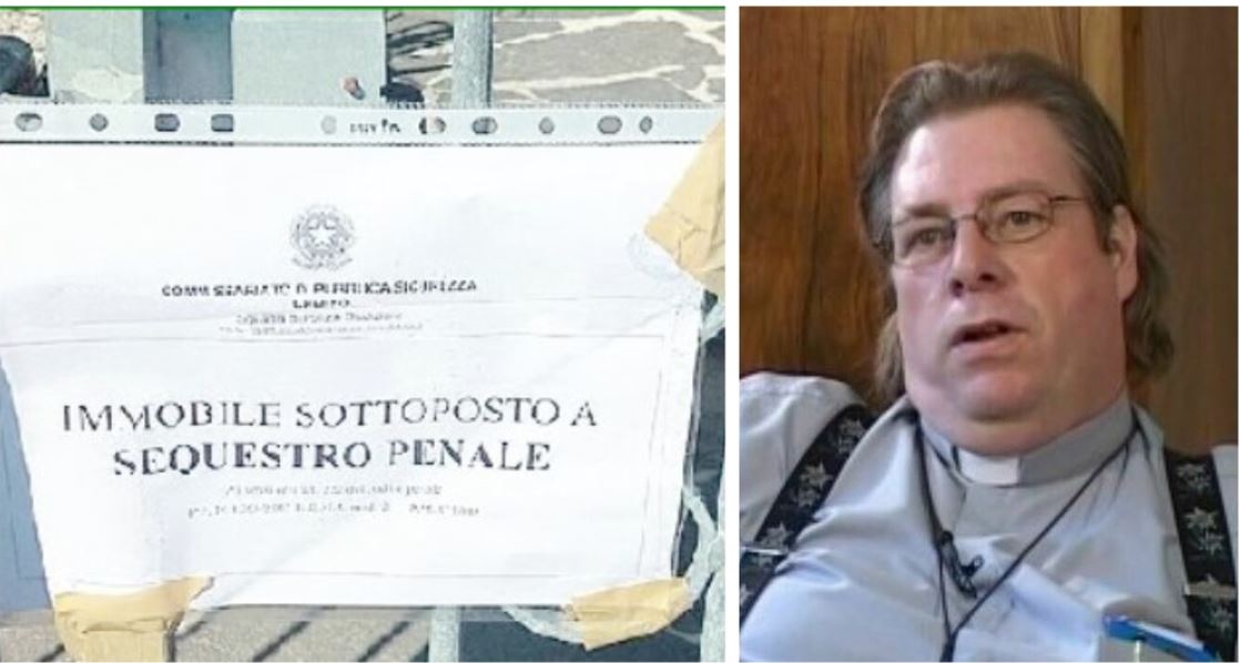 Sequestro penale e rilievi delle impronte digitali per la villa di un sacerdote, mistero sul reato