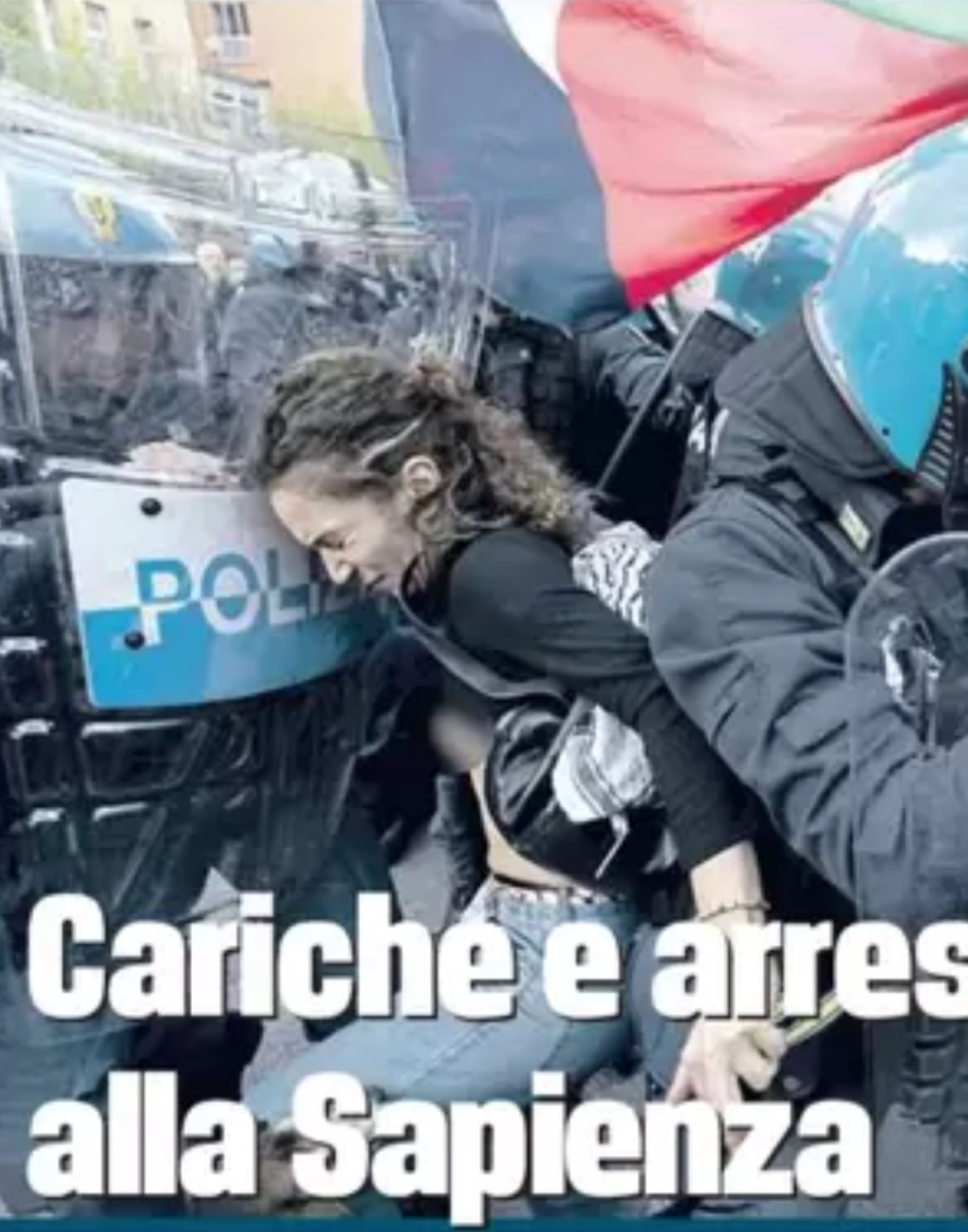 Proteste studenti, Stella Boccitto, la ragazza coinvolta negli scontri alla Sapienza, torna libera
