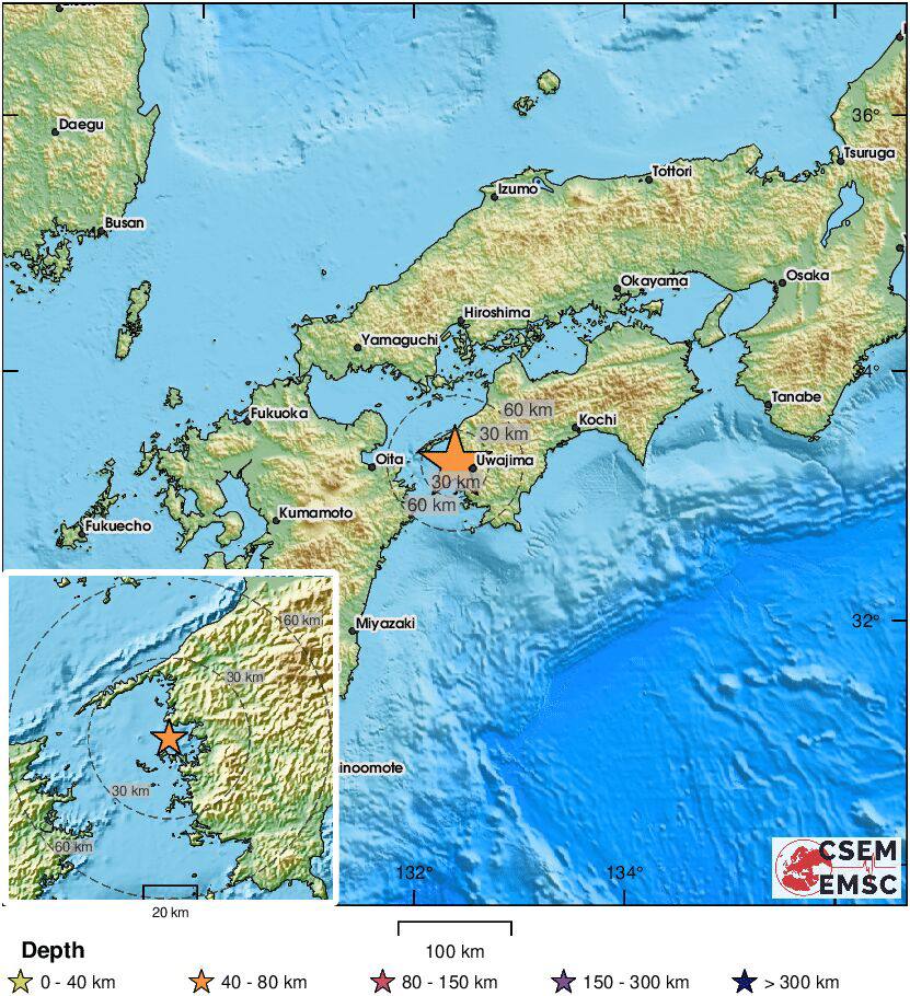 Terremoto in Giappone
