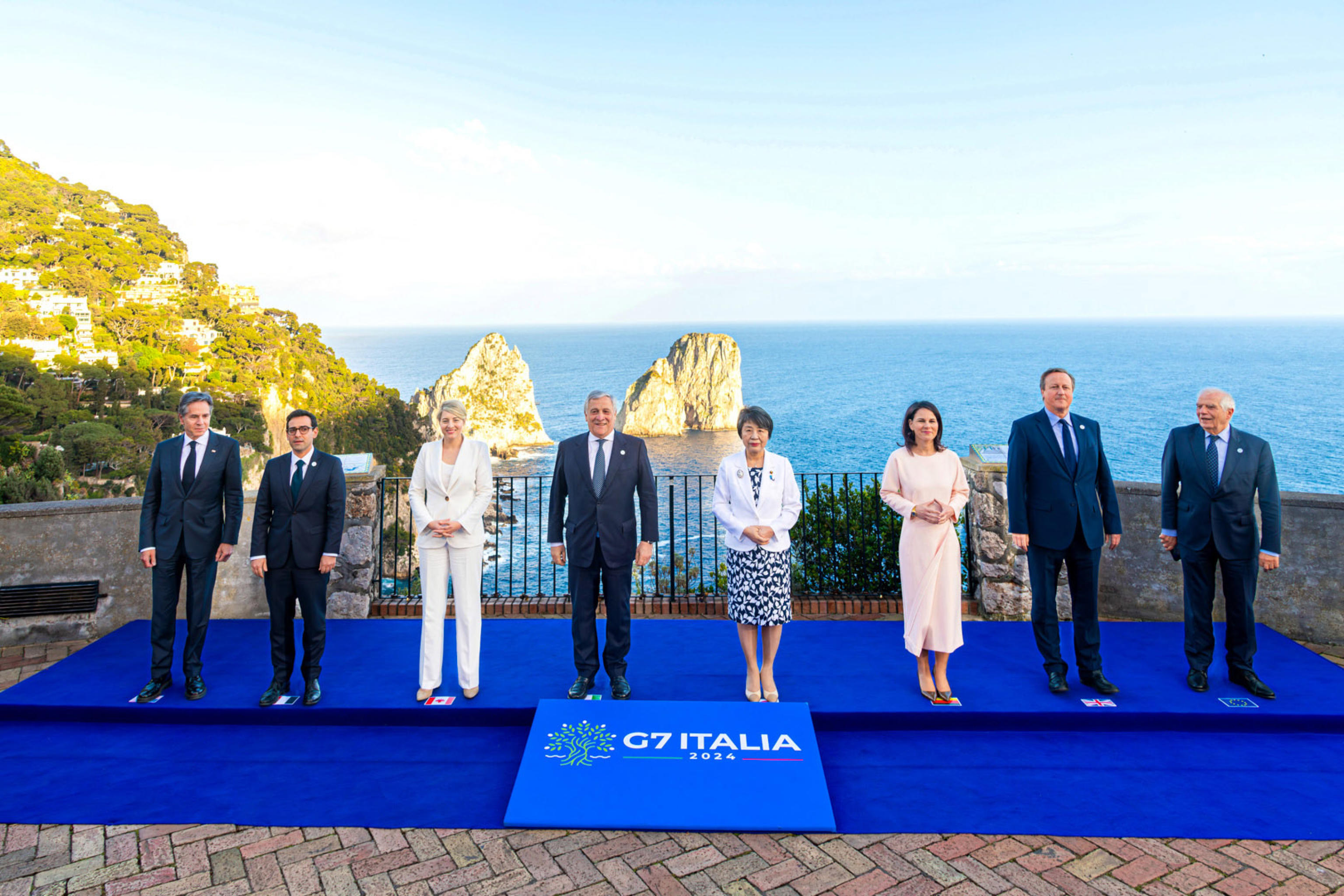 Capri: i Grandi sulla risposta di Israele: basta missili, ridurre la tensione