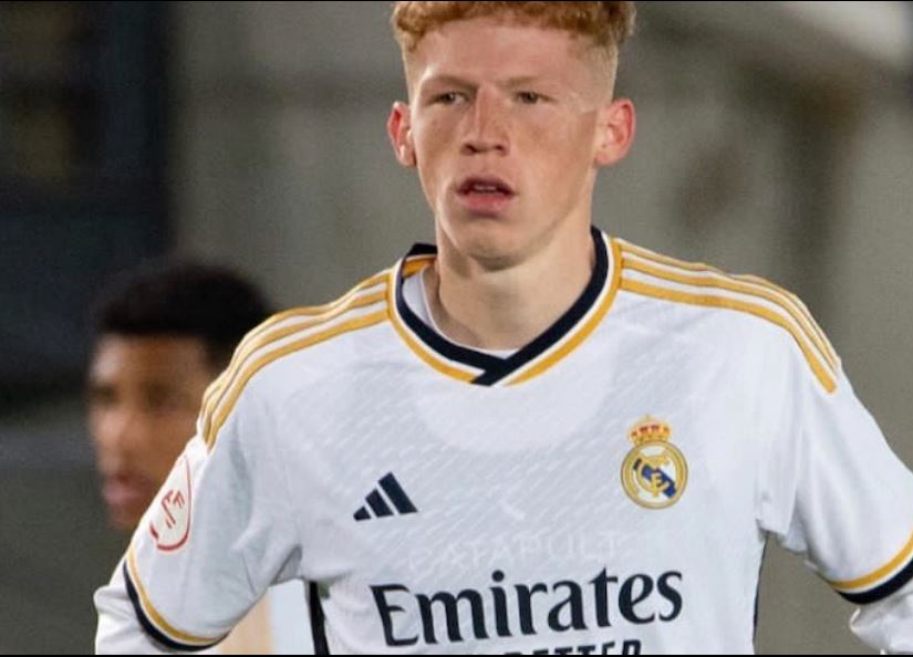 Jeremy De Leon, attaccante portoricano del Real Madrid Castilla
