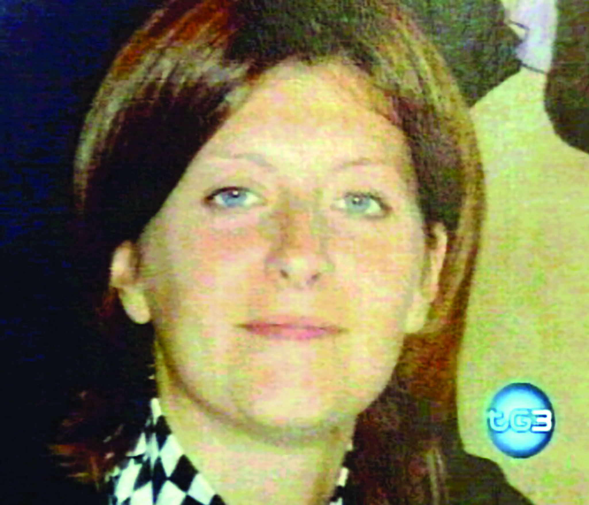 20040125 - GOLASECCA (VARESE) - CRO - RAGAZZA UCCISA NEL VARESOTTO: ARRESTATI I DUE INDIZIATI - Un fermo immagine preso dal Tg3 che mostra la foto di Mariangela Pezzotta.     == FOTO DA TG3 == /ANSA