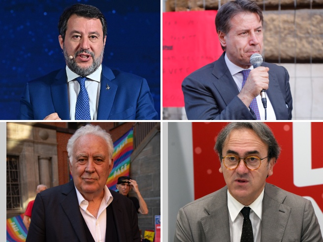Europee, da Salvini a Conte, da Bonelli a Santoro: tutti i candidati che invocano la pace