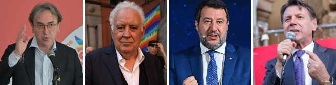 Europee, da Salvini a Conte, da Bonelli a Santoro: così la parola pace finisce nella battaglia elettorale