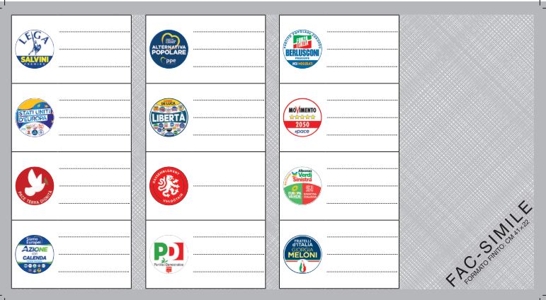 Dal grigio al rosa fino all'arancione: tutti i colori delle schede per le Europee