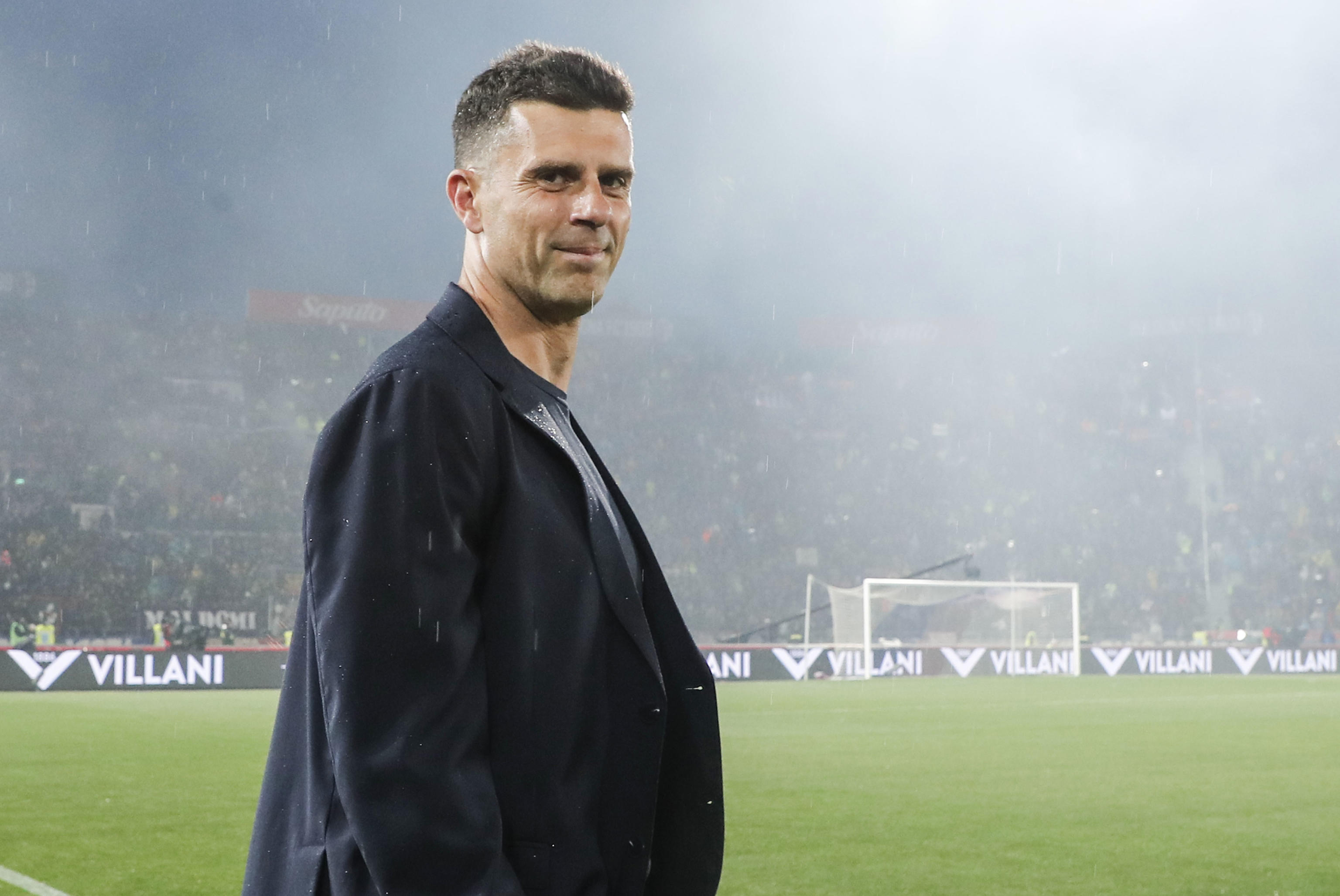 Bologna's coach Thiago Motta  prior the Italian Serie A soccer match Bologna FC vs Juventus FC at Renato Dall'Ara stadium in Bologna, Italy, 20 May 2024. ANSA /SERENA CAMPANINI