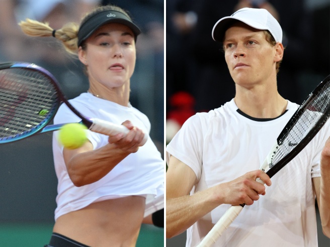 Sinner-Kalinskaya cena romantica a Parigi alla vigilia del Roland Garros
