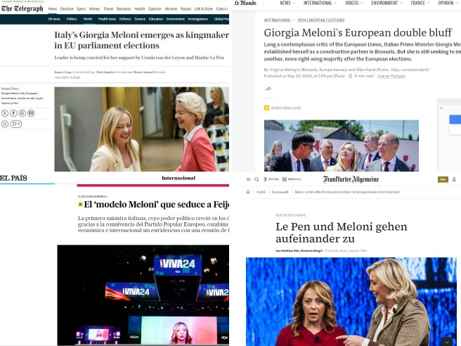 «Kingmaker per cambiare la Ue» o «Doppio bluff»? La sfida di Meloni vista dalla stampa internazionale
