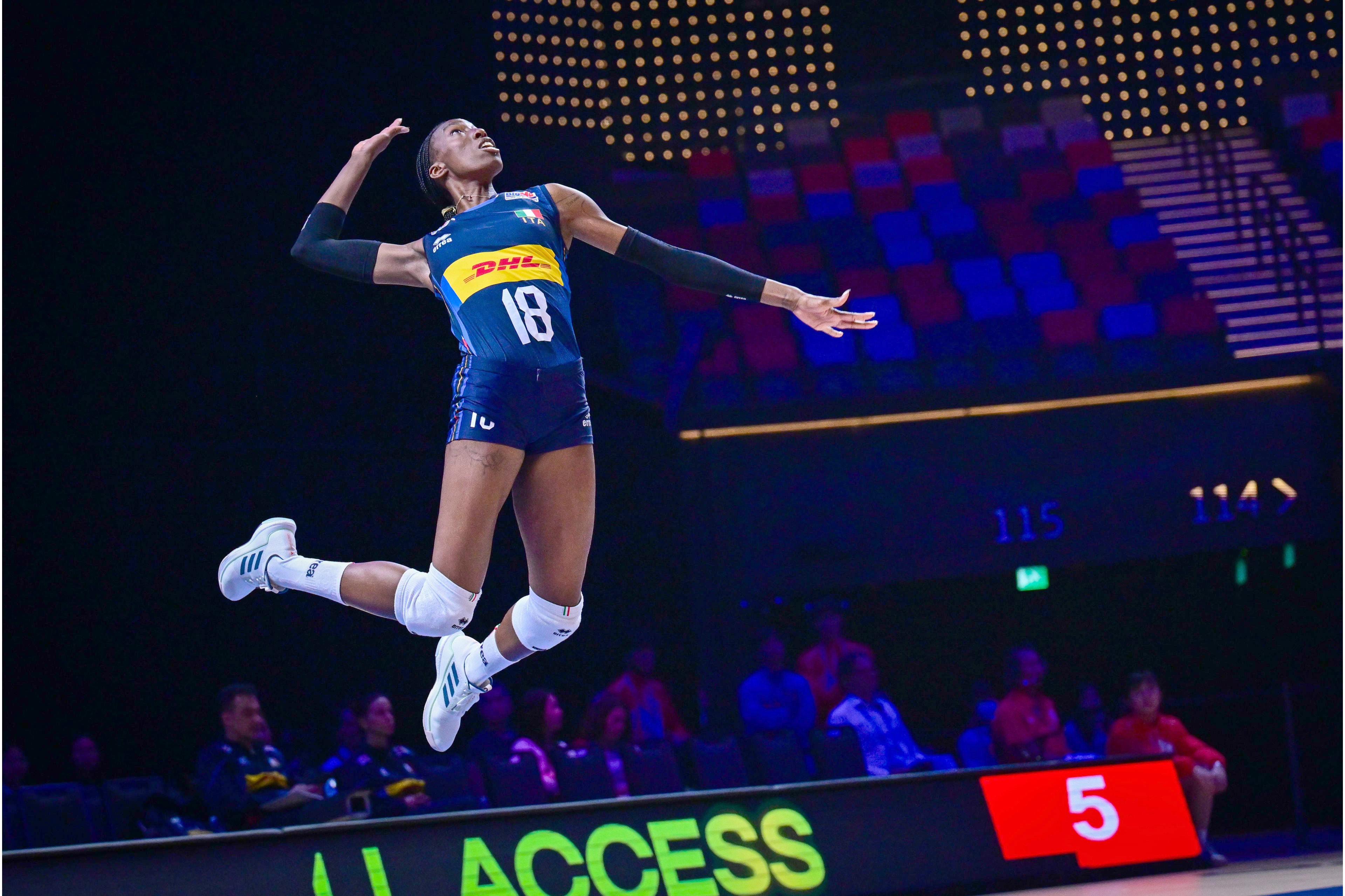 Paola Egonu in Nazionale (Italy Photo Press)