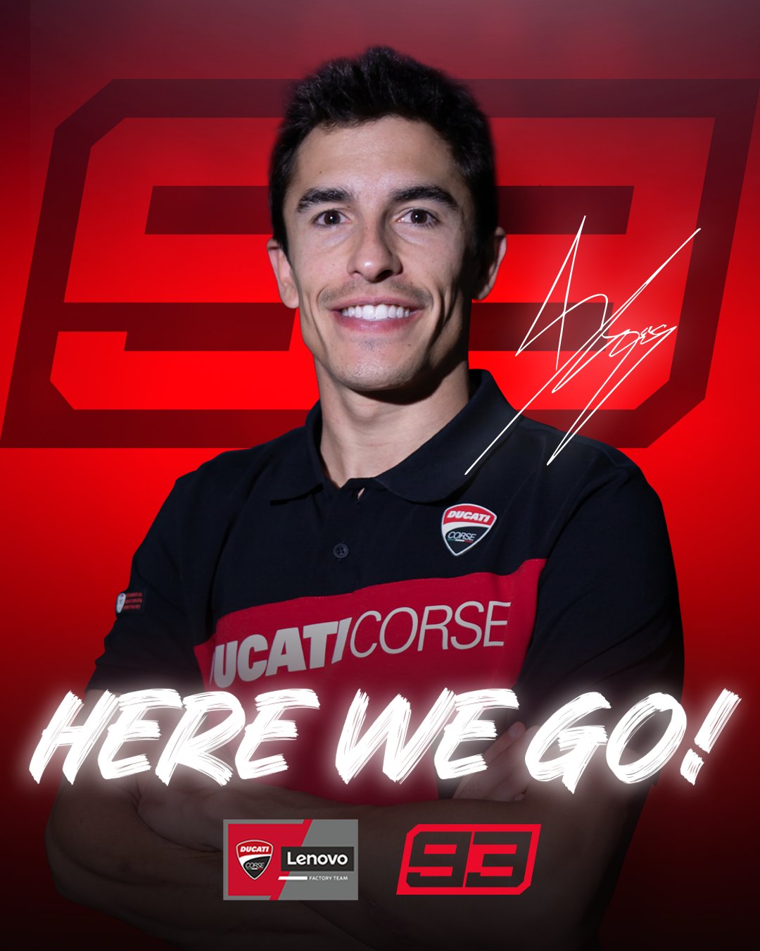 Marquez in Ducati con Bagnaia nel 2025, è ufficiale. Dall'Igna: «Talento indiscutibile»