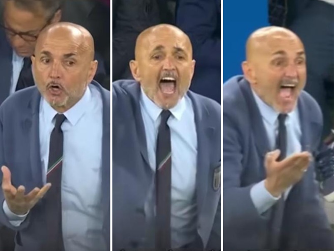 Spalletti cam in Italia-Albania: cosa ha detto ai giocatori in campo. Il video