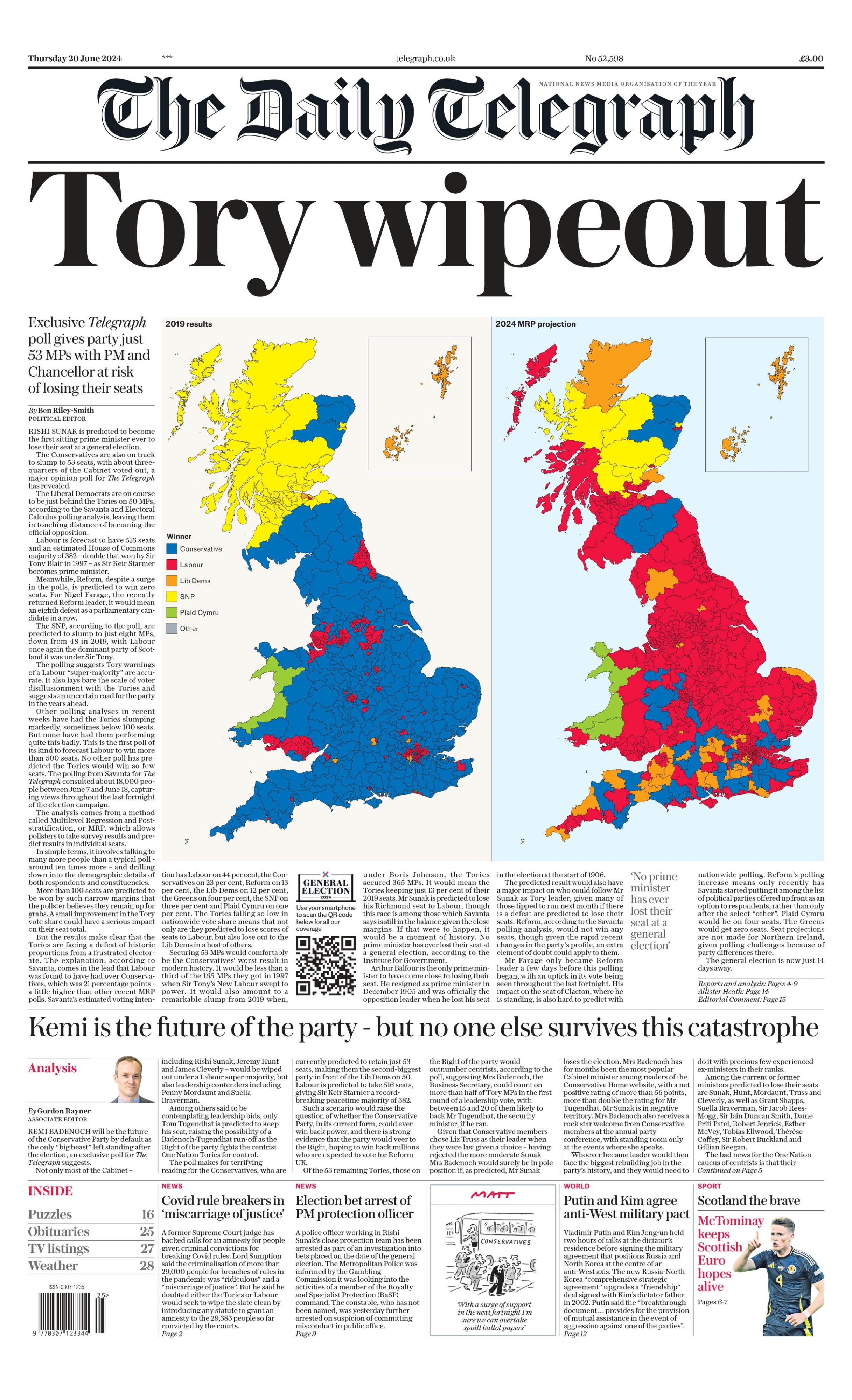 Tory Wipeout: i sondaggi choc sui conservatori in Gran Bretagna