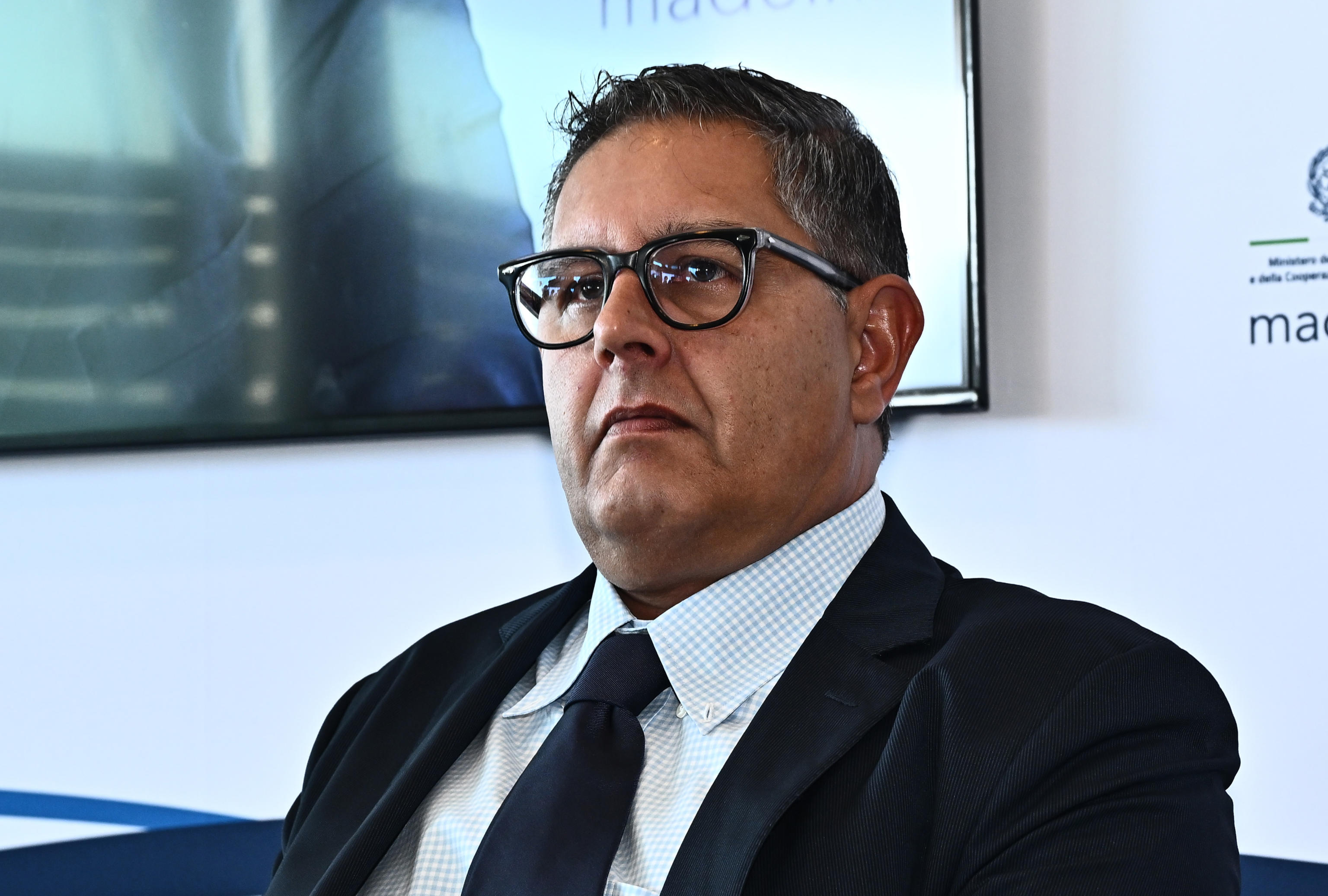 Il presidente della regione Liguria Giovanni Toti, in una foto d'archivio. Genova, 07 maggio 2024.
ANSA/LUCA ZENNARO