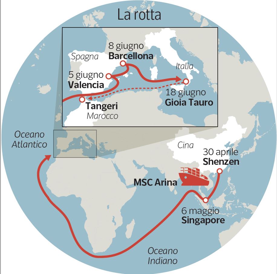 Una nave dalla Cina con le armi per Haftar: così l’Italia (con gli Usa) ha bloccato il carico