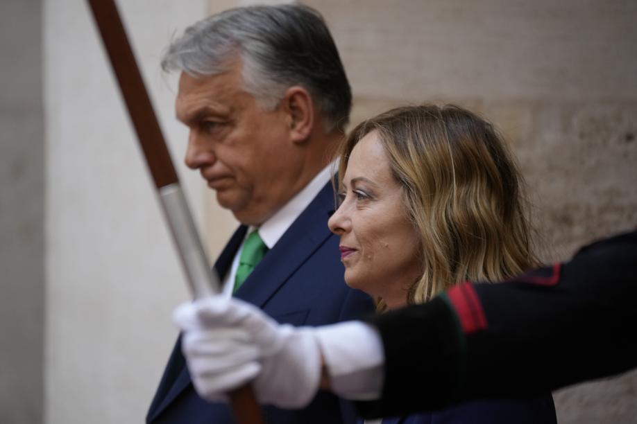 Meloni Orban