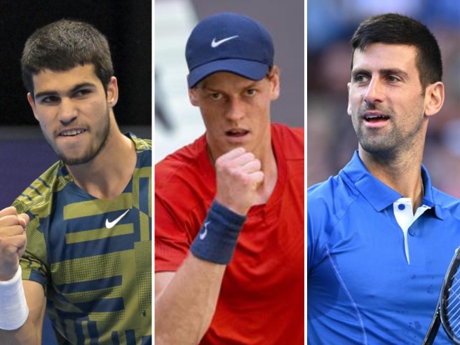 Wimbledon: Sinner, Djokovic, Alcaraz: il tabellone a confronto. Chi ha il cammino più semplice