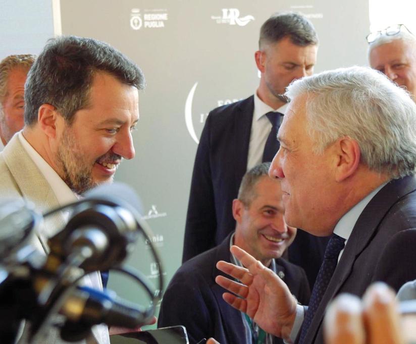 «Patrioti ininfluenti». «Vedremo». Lite  sull’Europa tra Salvini e Tajani