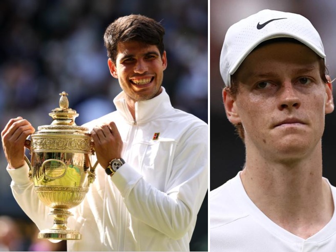 Alcaraz vince Wimbledon: cosa succede al primato di Sinner e come cambia la classifica Atp