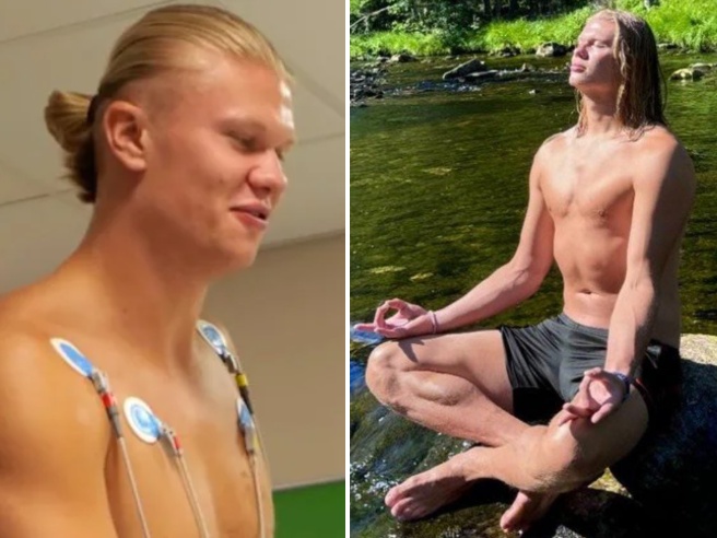 Haaland e gli allenamenti estivi estremi: cosa ha fatto l'attaccante del Manchester City